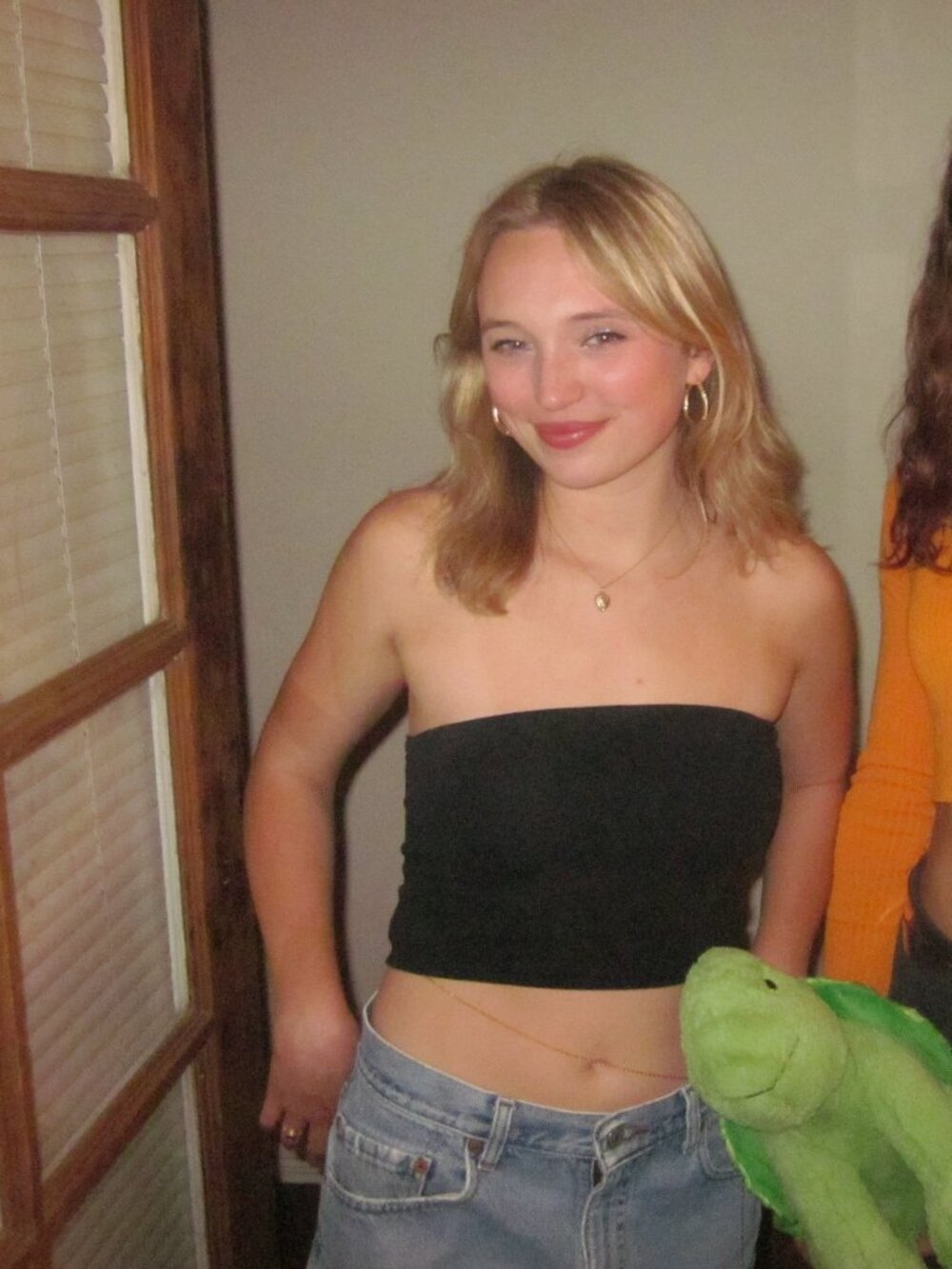 Brandy Melville Cropped Black Tube Top